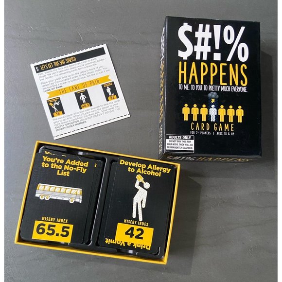 s HAPPENS Adult Card Game - Picture 2 of 2